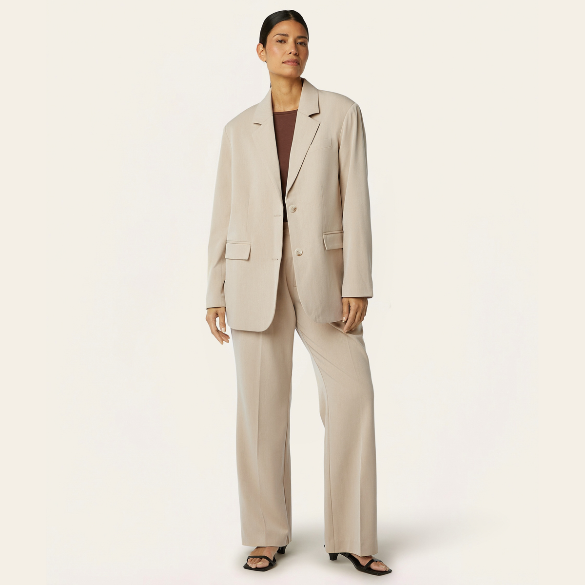 Signature Blazer - Sand
