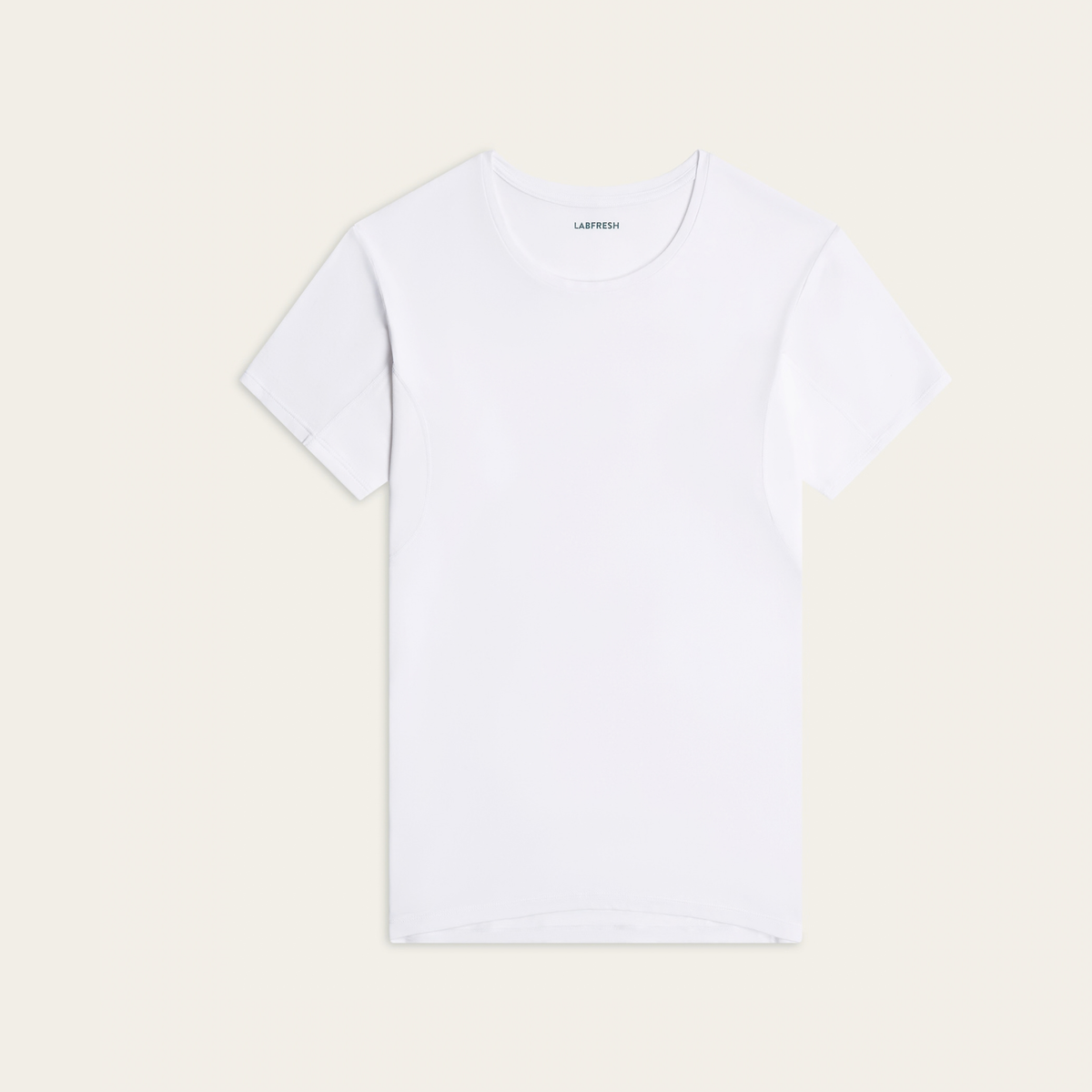 Crewneck sweat-proof undershirt white