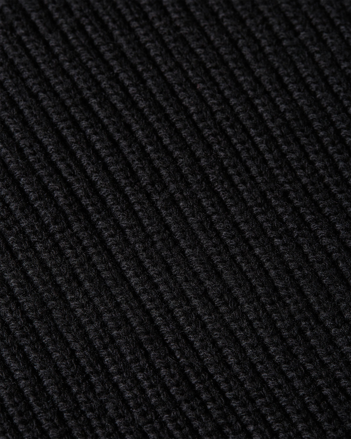 Heavy Seawool Crewneck Black