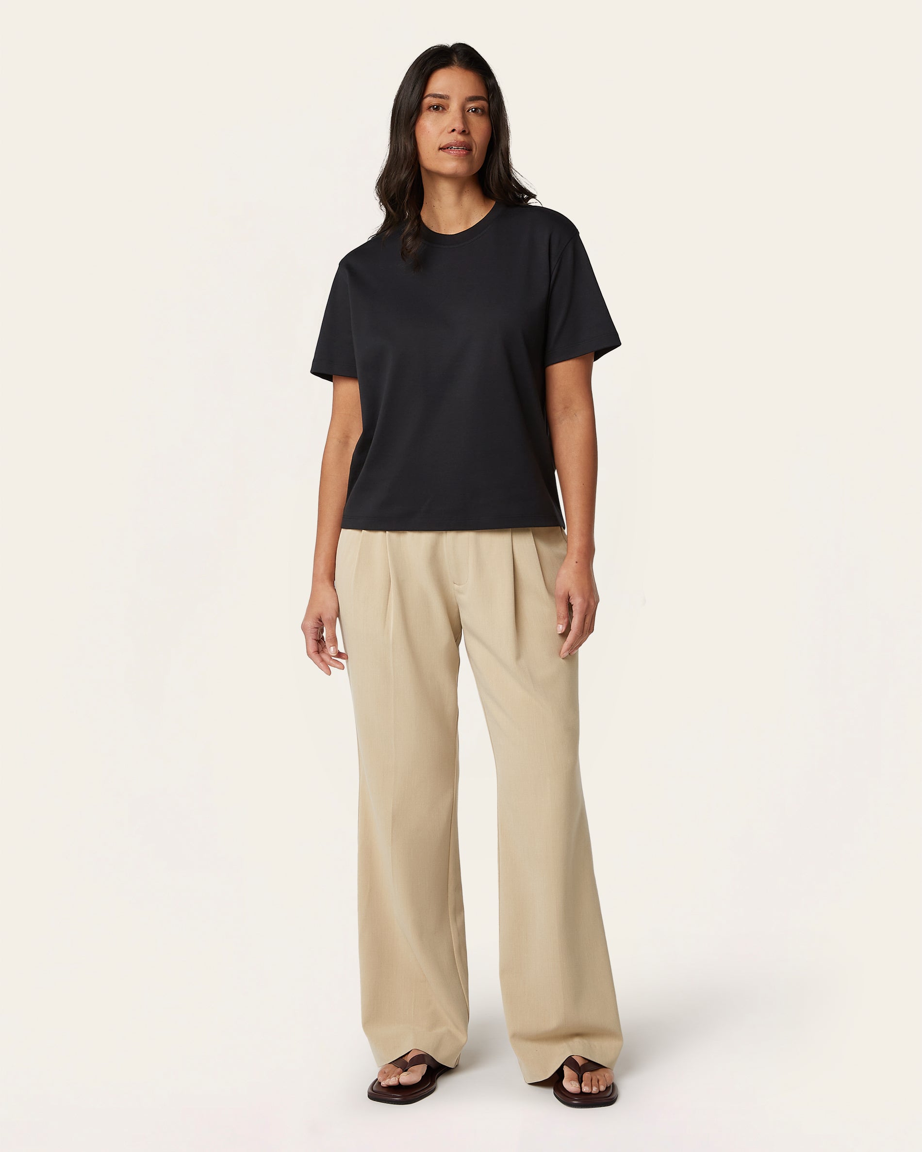 Boxy Forever T-shirt - Black