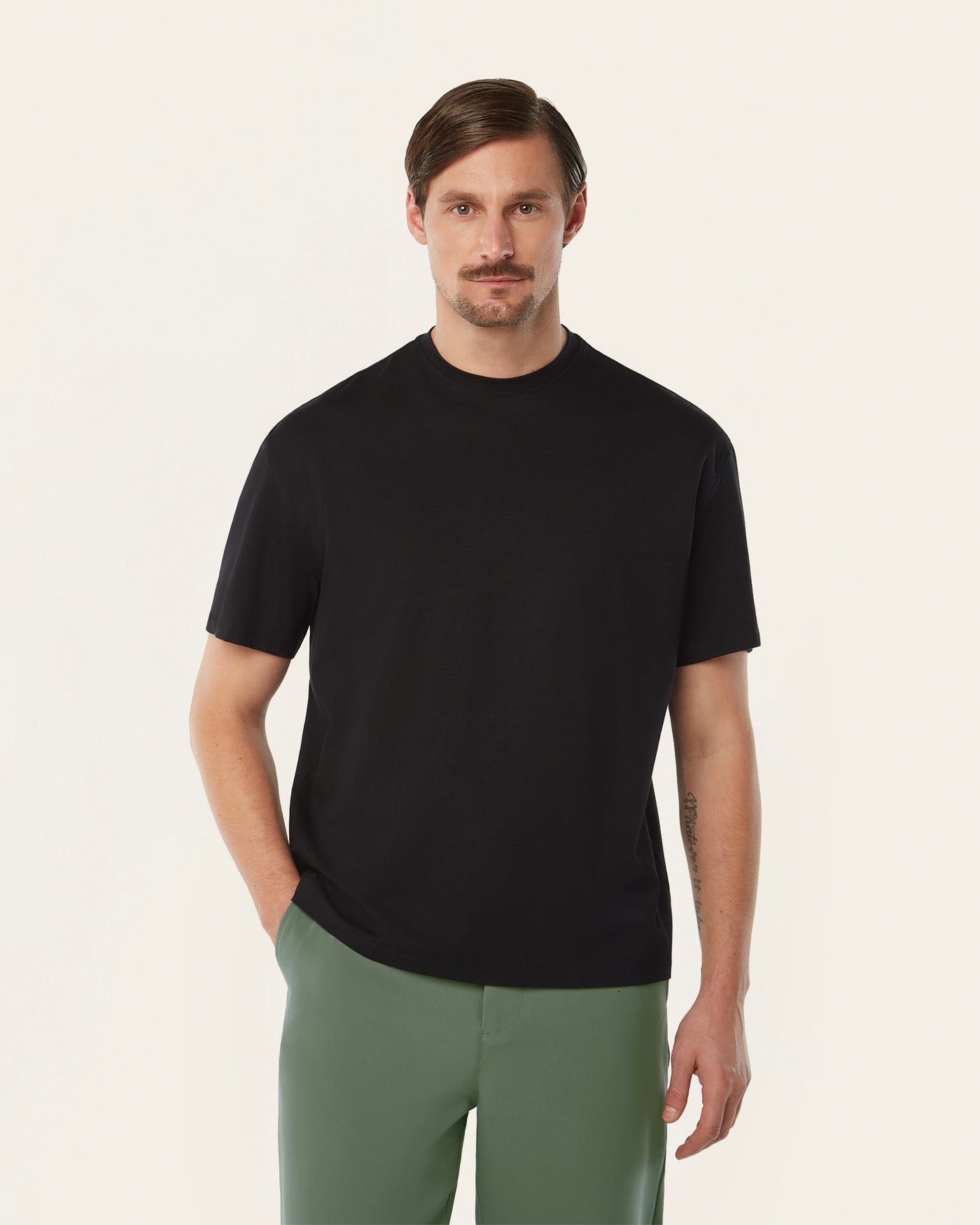 Relaxed T-shirt 3-pack bundle | White & Navy & Light grey