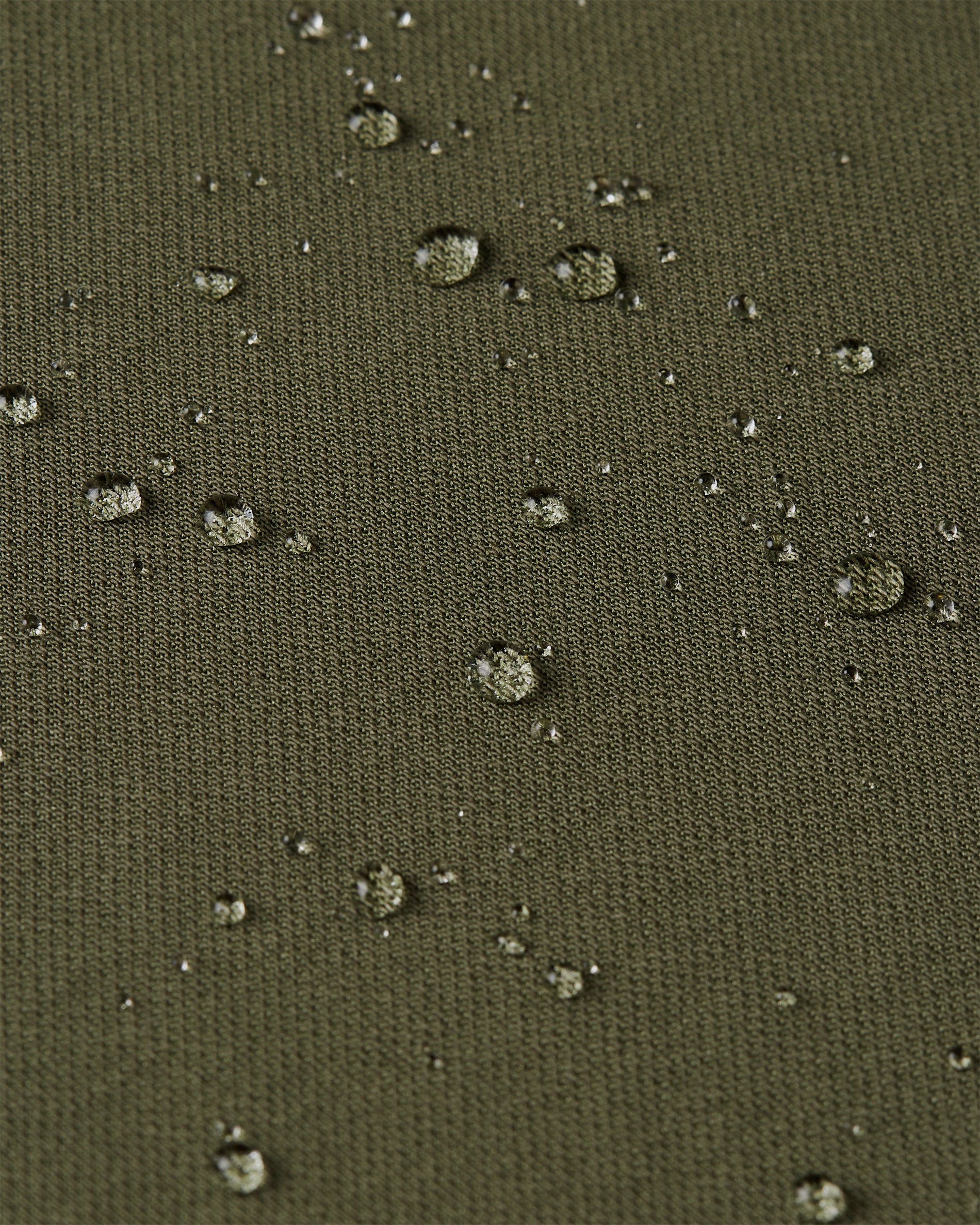 Knitted non-iron shirt Dark Olive
