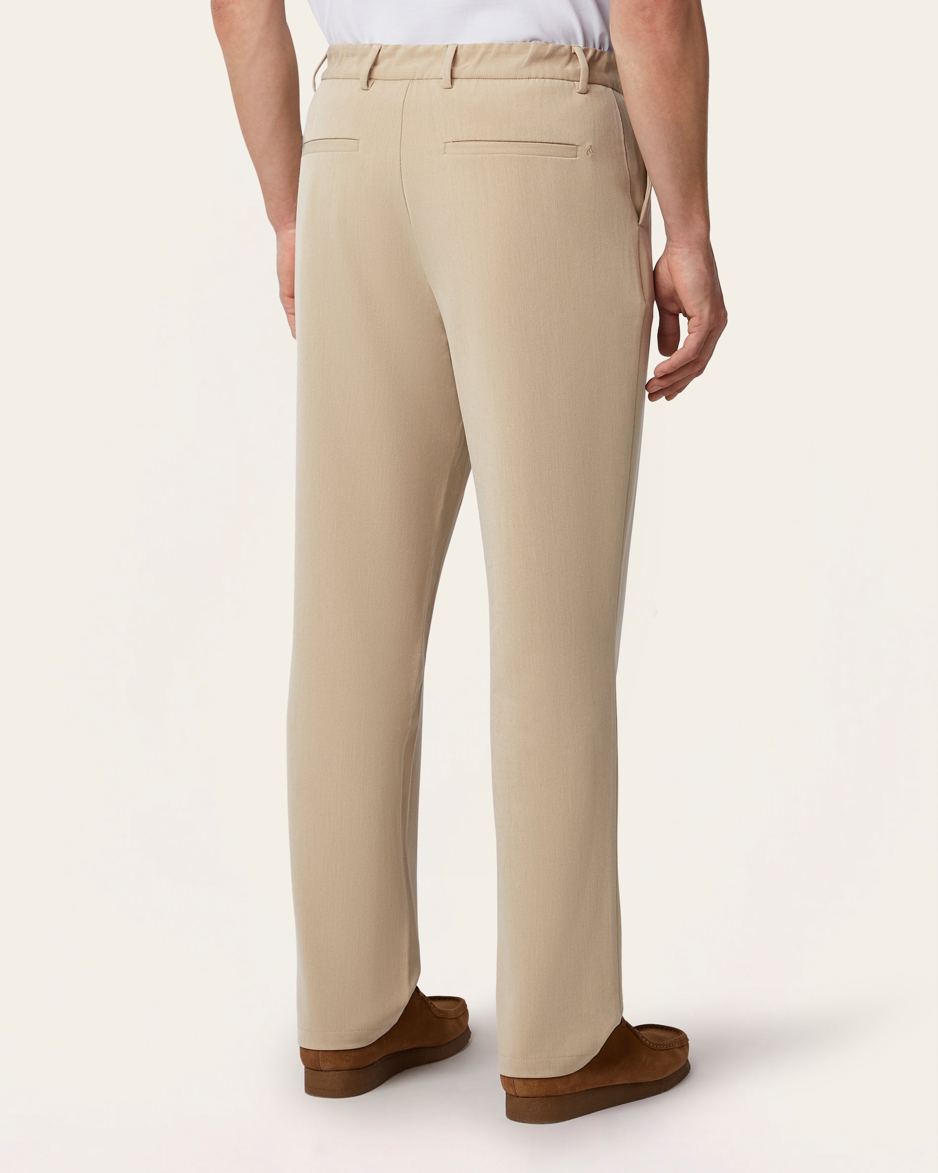 Straight Everyday Pants Sand