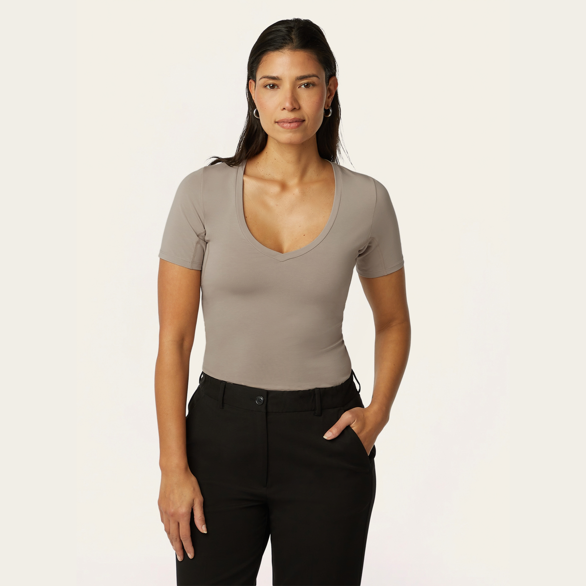 Sweat-proof undershirt - Khaki