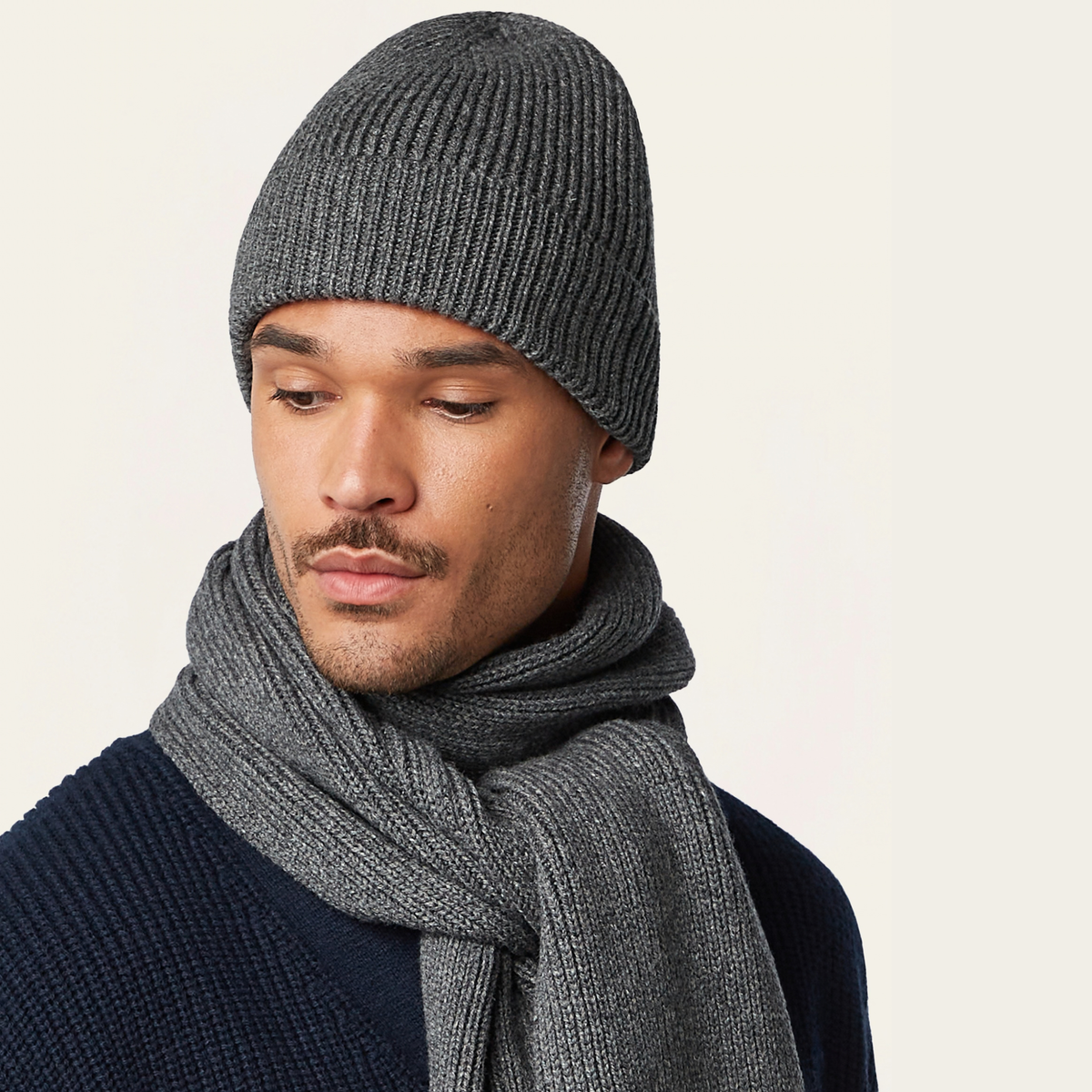 Heavy Seawool Beanie & Scarf bundle
