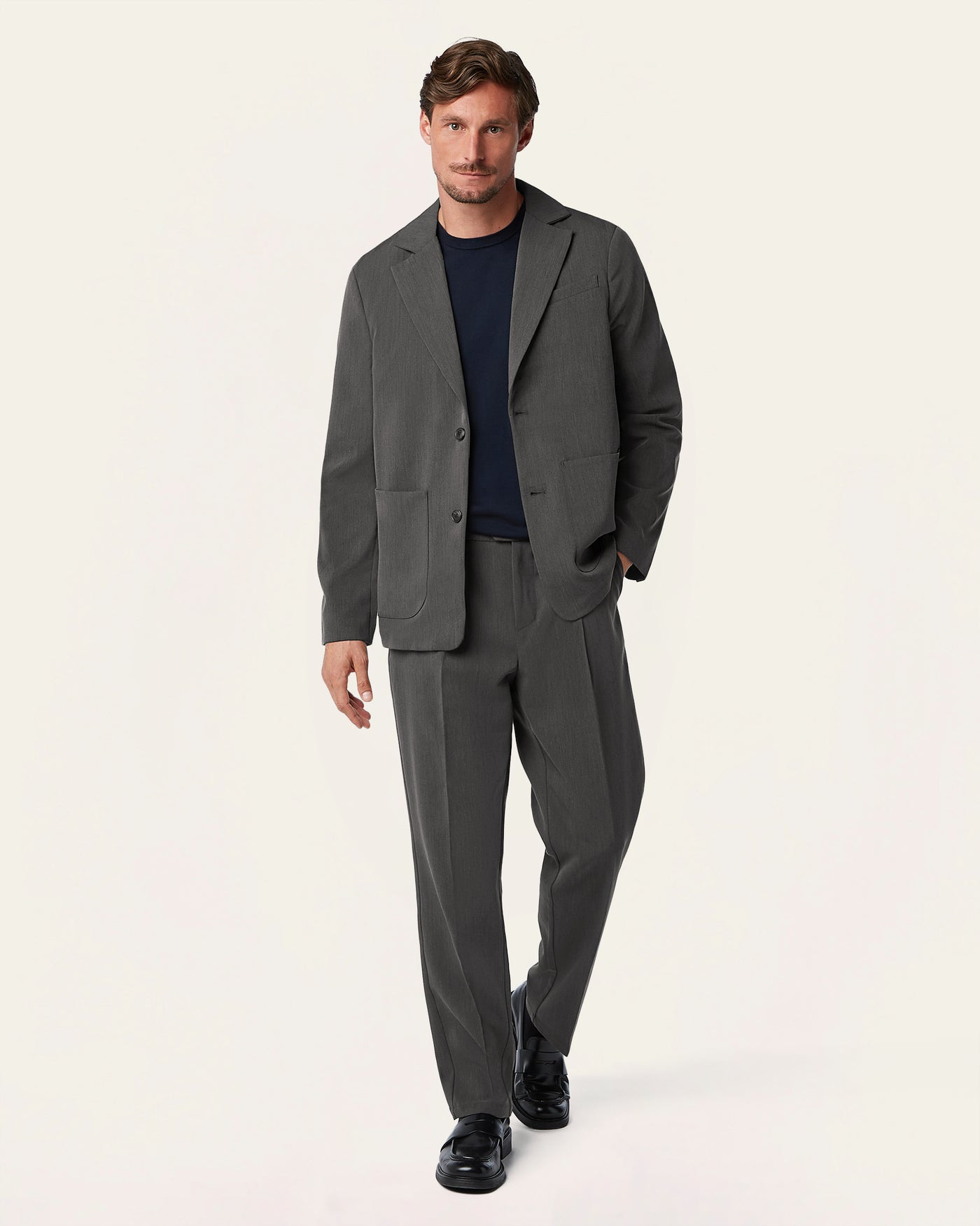 Classic Blazer Dark Grey