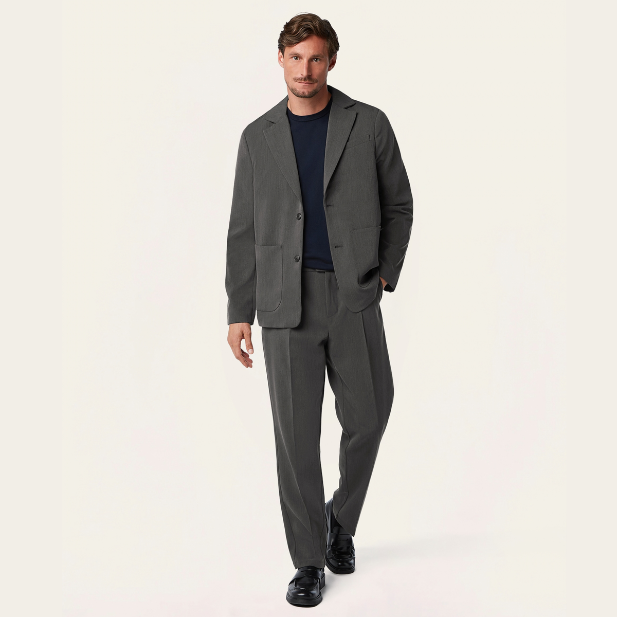 Travel Suit Grey