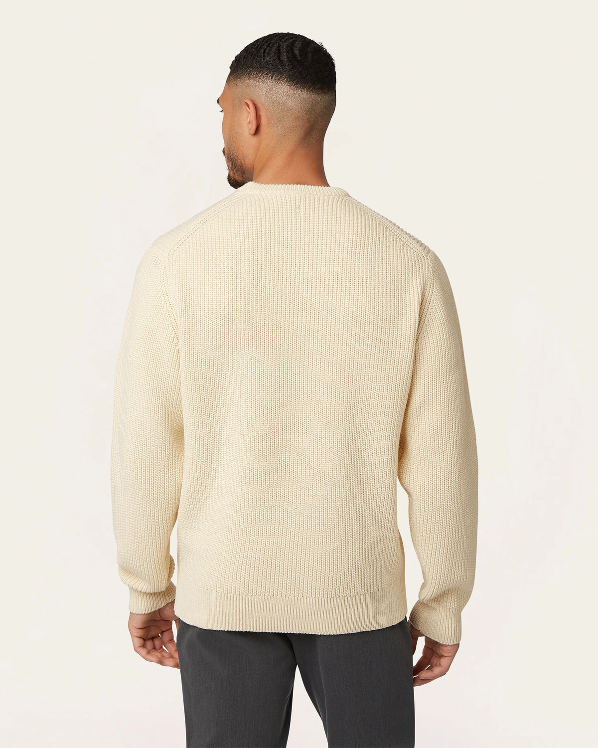 Heavy Seawool Crewneck Off white
