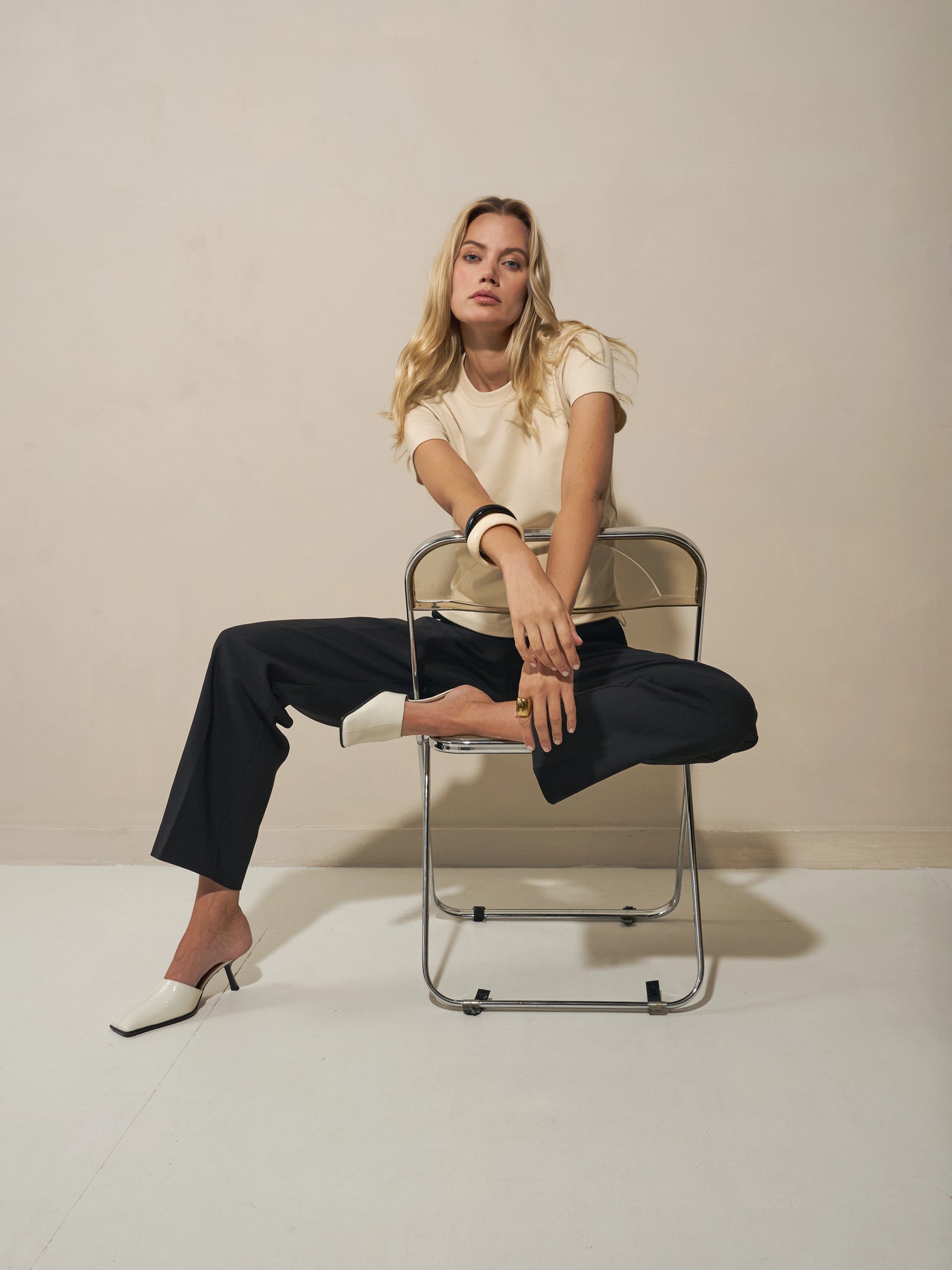 Gen 1: Slim T-shirt - Beige