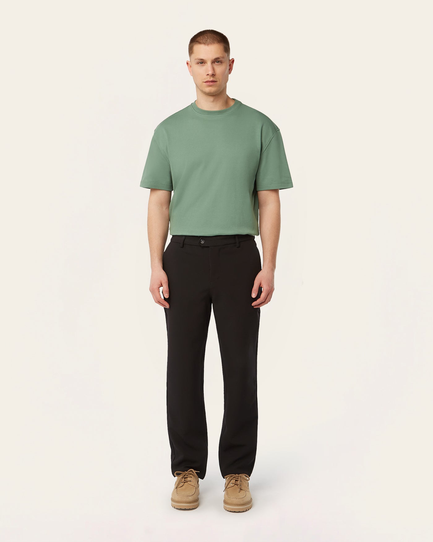 Straight Classic Pants Black