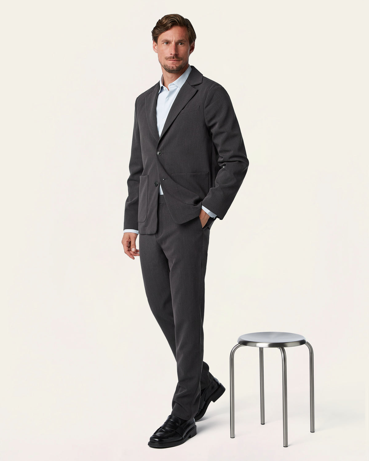 Travel Suit Dark Grey
