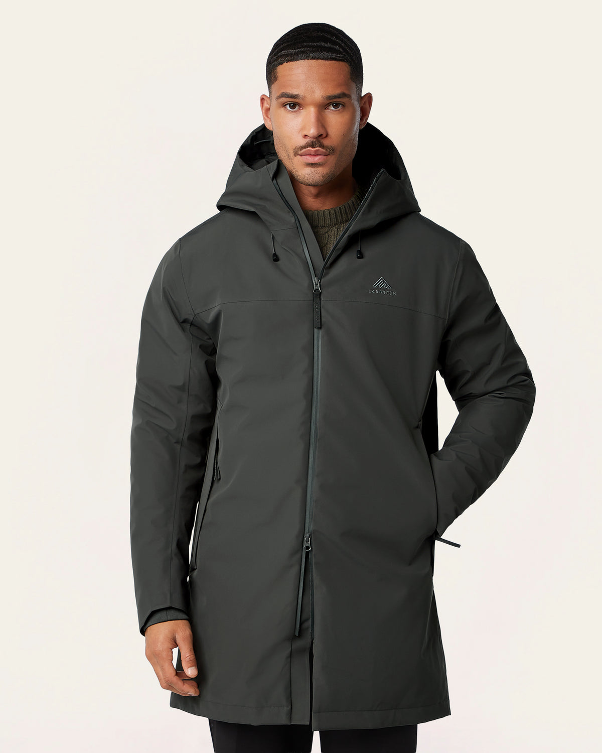 LABFRESH CORTAZU Parka Dark Grey