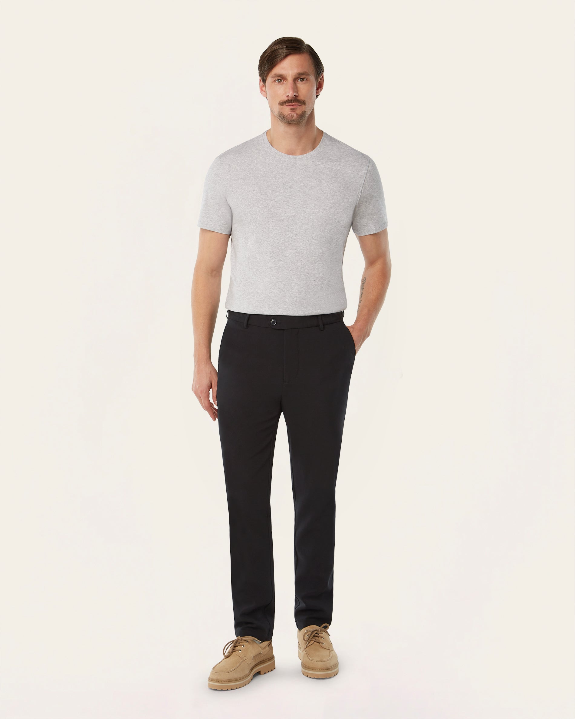 Regular Classic Pants Black