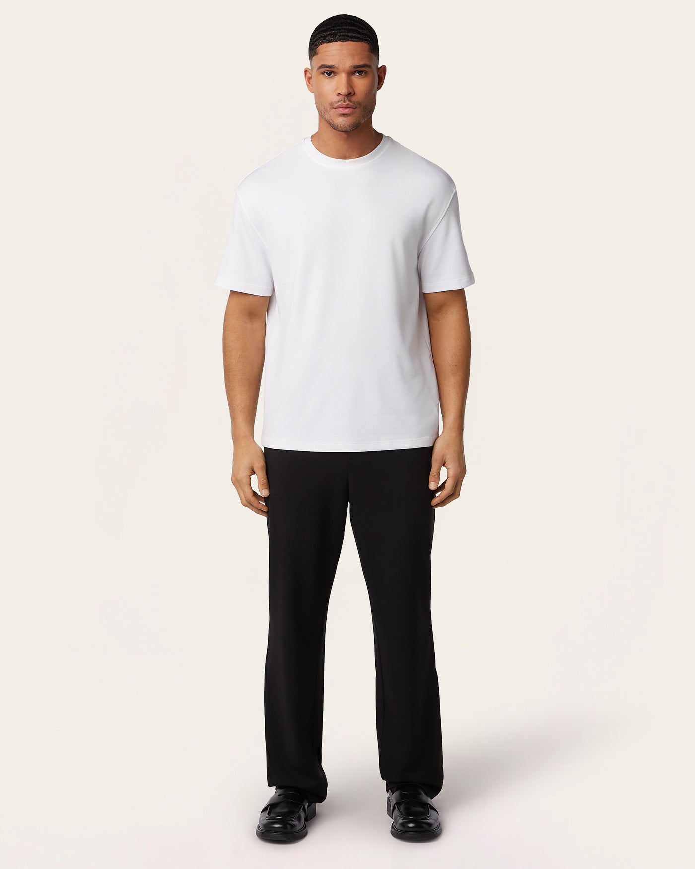 Heavy weight relaxed fit t-shirt white